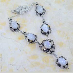 Moonstone necklace 24 inches